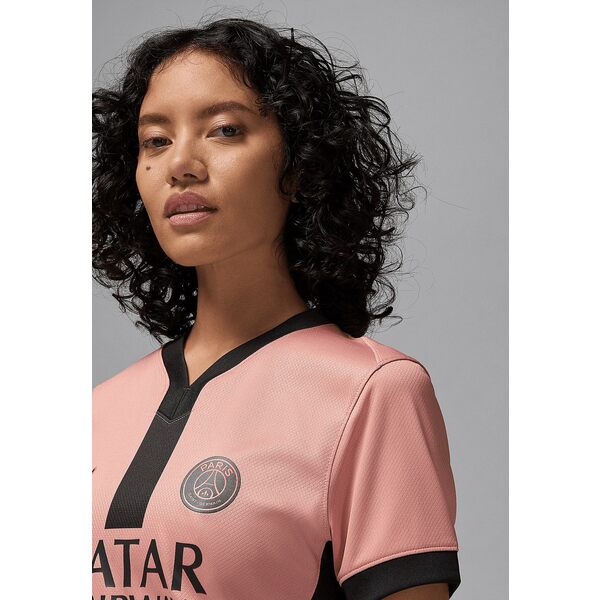 ナイキ レディース フィットネス スポーツ PARIS ST GERMAIN NIKE STADIUM JERSEY SHORT SLEEVES THIRD - Sports T-shirt - rust pink