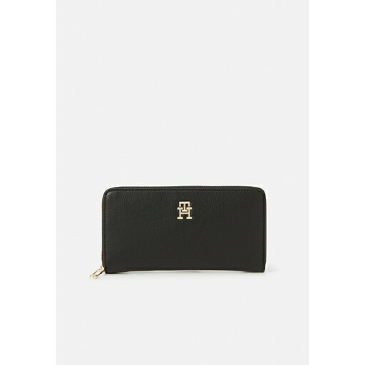 トミー ヒルフィガー レディース 財布 アクセサリー SOFT LOGOTAPE - Wallet - black トミー ヒルフィガー レディース 財布 アクセサリー SOFT LOGOTAPE - Wallet - black