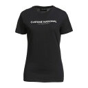 【送料無料】 コスチュームナショナル レディース Tシャツ トップス T-shirts Black