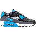 Nike ナイキ メンズ スニーカー 【Nike Air Max 90 Black Blue Lagoon】 サイズ US_9.5(27.5cm) Black/Wolf Grey-Dark Grey-Blue Lagoon