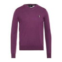 【送料無料】 アクアスキュータム メンズ ニット&セーター アウター Sweaters Purple