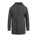 【送料無料】 グリフォーニ メンズ カーディガン アウター Cardigans Grey
