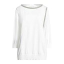 【送料無料】 ファビアナ フィリッピ レディース ニット&セーター アウター Sweaters White