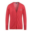 【送料無料】 ノースセール メンズ カーディガン アウター Cardigans Red