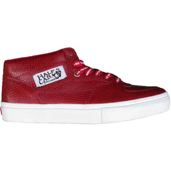 Vans バンズ メンズ スニーカー 【Vans Half Cab LX Huf Red Snakeskin】 サイズ US_M_4 Red