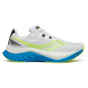 Saucony サッカニー メンズ スニーカー 【Saucony Endorphin Speed 4 White Viziblue】 サイズ US_8.5(26.5cm) White/Viziblue(4)