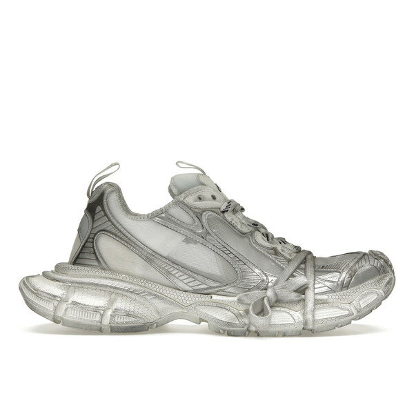 Balenciaga バレンシアガ メンズ スニーカー 【Balenciaga 3XL White Silver Summer Mesh】 サイズ US_11(29.0cm) White/Silver
