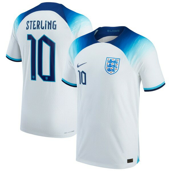 ナイキ メンズ ユニフォーム トップス Raheem Sterling England National Team Nike 2022/23 Authentic Home Jersey White