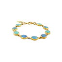 ガーハン レディース ブレスレット・バングル・アンクレット アクセサリー Rune 22K & 24K Yellow Gold & Opal Bracelet opal