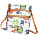 h[lCAho[N fB[X z ANZT[ Seattle Seahawks Dooney & Bourke Women's Triple Zip Crossbody Bag