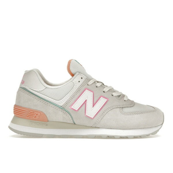 New Balance ニューバランス レディース スニーカー 【New Balance 574】 サイズ US_W_9.5W Nimbus Cloud Peach Glaze (Women's)