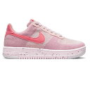 Nike ナイキ レディース スニーカー 【Nike Air Force 1 Low Crater Flyknit】 サイズ US_6.5W(23.5cm) Pink (Women 039 s)