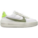 Nike ナイキ レディース スニーカー 【Nike Air Force 1 PLT.AF.ORM】 サイズ US_8W(25cm) White Oil Green (Women's)