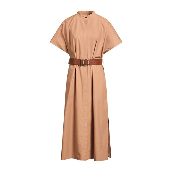 【送料無料】 ジル・サンダー レディース ワンピース トップス Midi dresses Beige