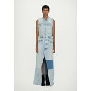 マルタンマルジェラ レディース ワンピース トップス Maxi dress - medium blue