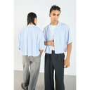 ユアターン メンズ サンダル シューズ UNISEX - Shirt - white/blue