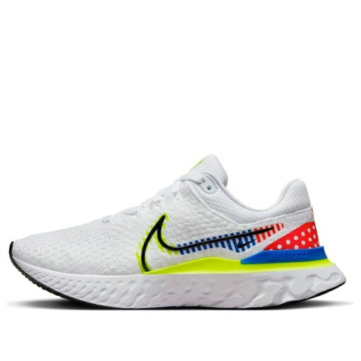 Nike ナイキ メンズ スニーカー 【Nike React Infinity Run Flyknit 3 Premium 'White Racer Blue Volt' DX1629-100】 サイズ US_8(26.0cm) Nike ナイキ メンズ スニーカー 【Nike React Infinity Run Flyknit 3 Premium 'White Racer Blue Volt' DX1629-100】 サイズ US_8(26.0cm)