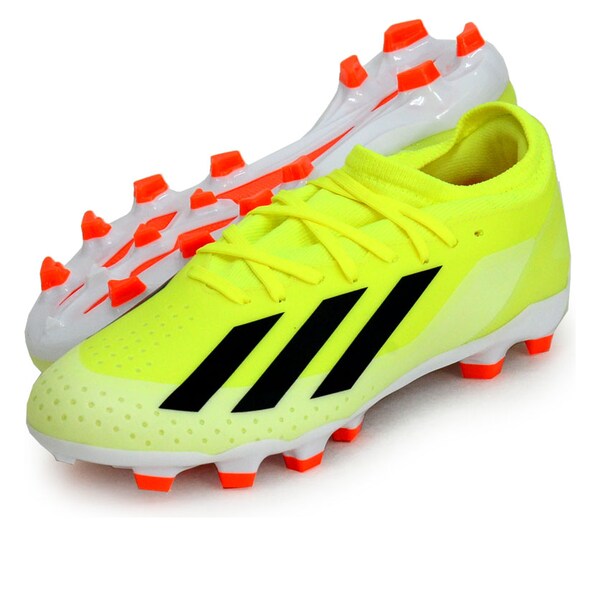 adidas アディダス メンズ スニーカー 【adidas X Crazyfast League MG 'Team Solar Yellow Core Black' IF0696】 サイズ US_8.5(26.5cm)