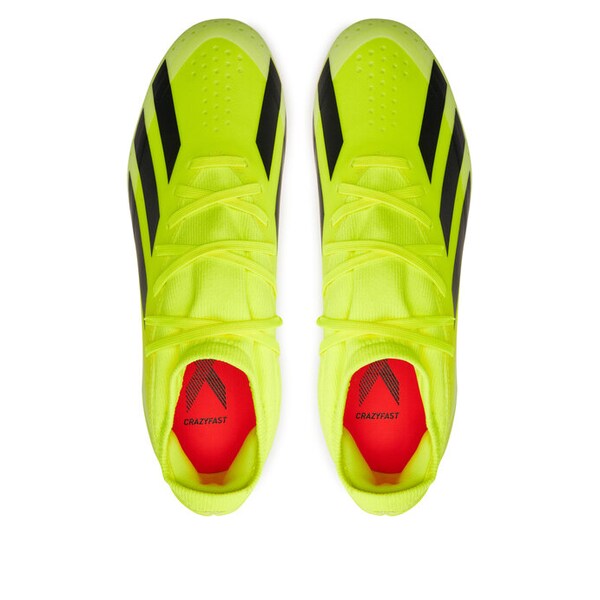 adidas アディダス メンズ スニーカー 【adidas X Crazyfast League MG 'Team Solar Yellow Core Black' IF0696】 サイズ US_8.5(26.5cm)