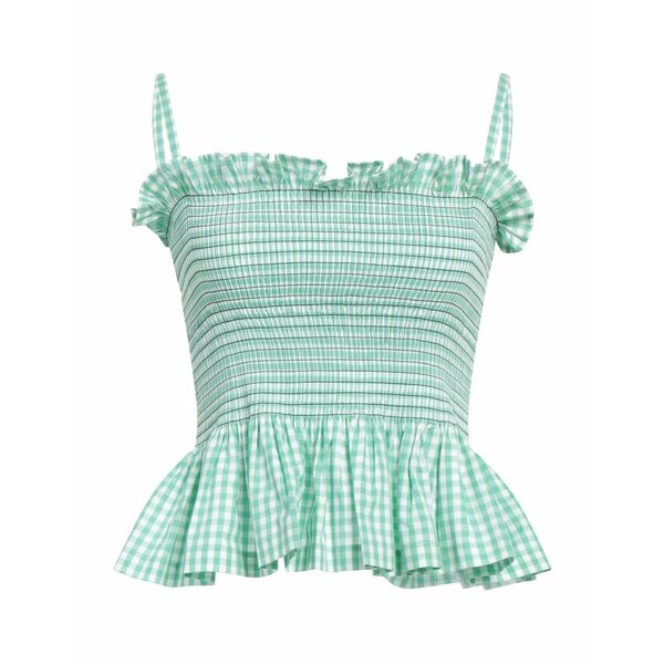 【送料無料】 モリー ゴダード レディース カットソー トップス Tops Light green