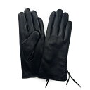 マーカスアドレール レディース 手袋 アクセサリー Women's Stitched Genuine Leather Touchscreen Glove Bla...