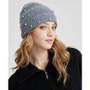 チャータークラブ レディース 帽子 アクセサリー Cashmere Embellished Cuffed Beanie, Created for Macy's ...