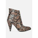 ロンンドンラグ レディース ブーツ シューズ Lemon Tart Heeled Ankle Boots Tan