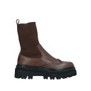 【送料無料】 イレブンティ メンズ ブーツ シューズ Ankle boots Brown