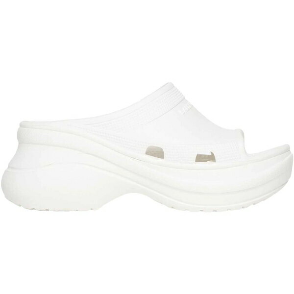 Balenciaga バレンシアガ レディース スニーカー 【Balenciaga x Crocs Pool Slide Sandals】 サイズ EU_40(25.5cm) White (Women 039 s)