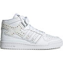 adidas AfB_X fB[X Xj[J[ yadidas Forum Midz TCY US_6W(23cm) Swarovski White Multi Color (Women's)