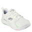 【送料無料】 スケッチャーズ レディース ランニング スポーツ DLux Fit Fl Ld99 Wht Leath/Multi