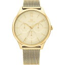 【送料無料】 トミー ヒルフィガー レディース 腕時計 アクセサリー Ladies Tommy Hilfiger Layla Watch Gold and Silver