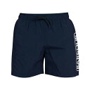 【送料無料】 バブアー メンズ カジュアルパンツ ボトムス Large Logo Swim Shorts Navy NY39