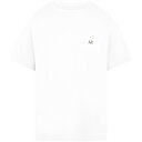 【送料無料】 シーピーカンパニー メンズ Tシャツ トップス Reverse Goggle Print T Shirt Gauze White 103