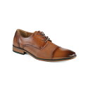 ゲス メンズ ドレスシューズ シューズ Men's Shelly Cap Toe Lace Up Dress Oxfords Medium Brown(4)