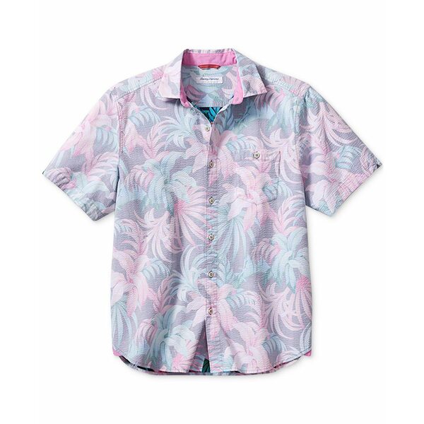 トッミーバハマ メンズ シャツ トップス Men's Nova Wave Tropical Shirt Black