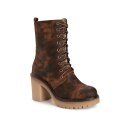 ムクルクス レディース ブーツ シューズ Women's Riser Jazz Heeled Boots Brown