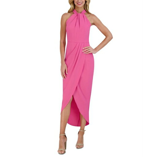 ジュリア ジョーダン レディース ワンピース トップス Knot-Neck Tulip-Hem Midi Dress Aqua Fresh ジュリア ジョーダン レディース ワンピース トップス Knot-Neck Tulip-Hem Midi Dress Aqua Fresh