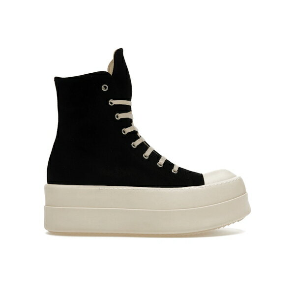 リックオウエンス Rick Owens リックオウエンス メンズ スニーカー 【Rick Owens DRKSHDW Mega Bumper Canvas Sneaks】 サイズ EU_43(28.0cm) Black Milk