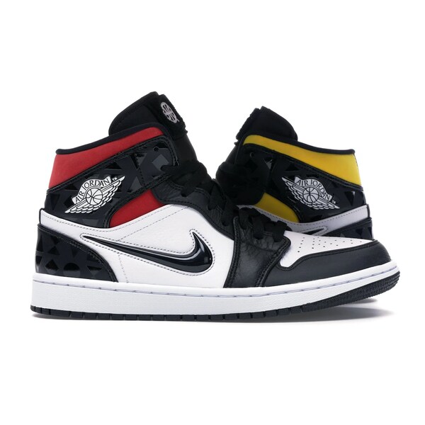 Jordan ジョーダン メンズ スニーカー 【Jordan 1 Mid Quai 54 (2019)】 サイズ US_5.5(23.5cm) White/Black-Multi-Color
