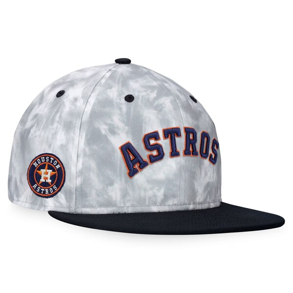 楽天astyファナティクス メンズ 帽子 アクセサリー Houston Astros Fanatics Smoke Dye Fitted Hat Black/White