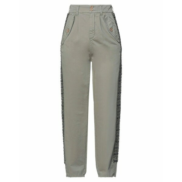 【送料無料】 ツインセット レディース カジュアルパンツ ボトムス Pants Green