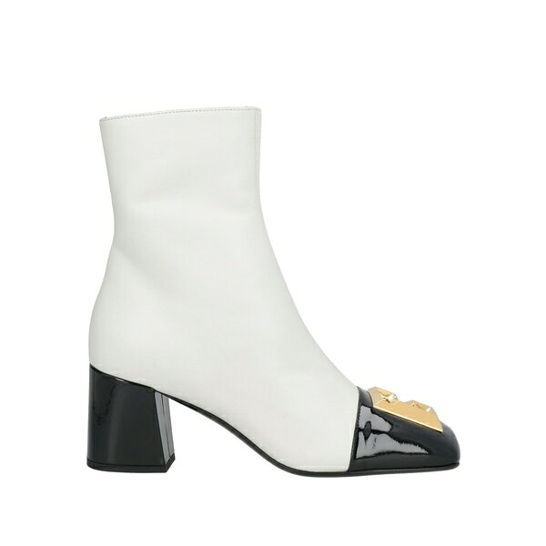 【送料無料】 バルマン レディース ブーツ シューズ Ankle boots White