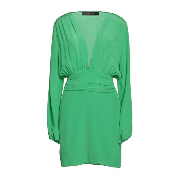 【送料無料】 フェデリカ・トシ レディース ワンピース トップス Mini dresses Green