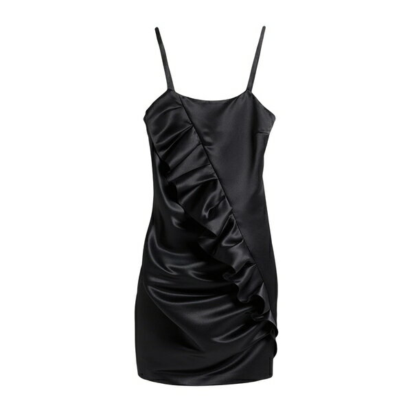 【送料無料】 グリフォーニ レディース ワンピース トップス Mini dresses Black