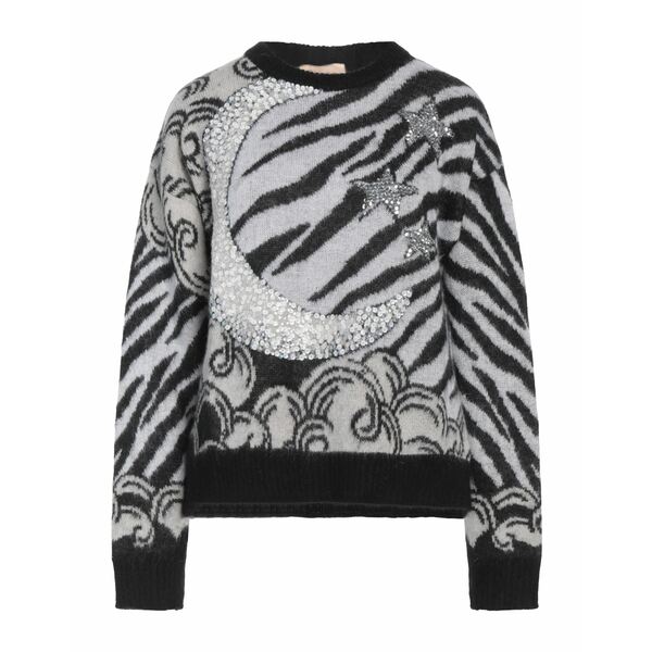 【送料無料】 アニエバイ レディース ニット&セーター アウター Sweaters Black