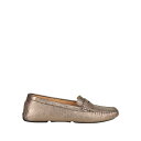 【送料無料】 ボエモス レディース スリッポン・ローファー シューズ Loafers Gold