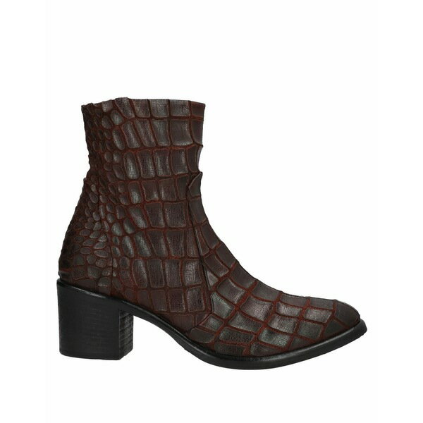 【送料無料】 ストラテジア レディース ブーツ シューズ Ankle boots Brown