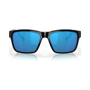 RX^f}[ Y TOXEACEFA ANZT[ Men's Paunch Polarized Sunglasses, Mirror Polar 6S9049 Black