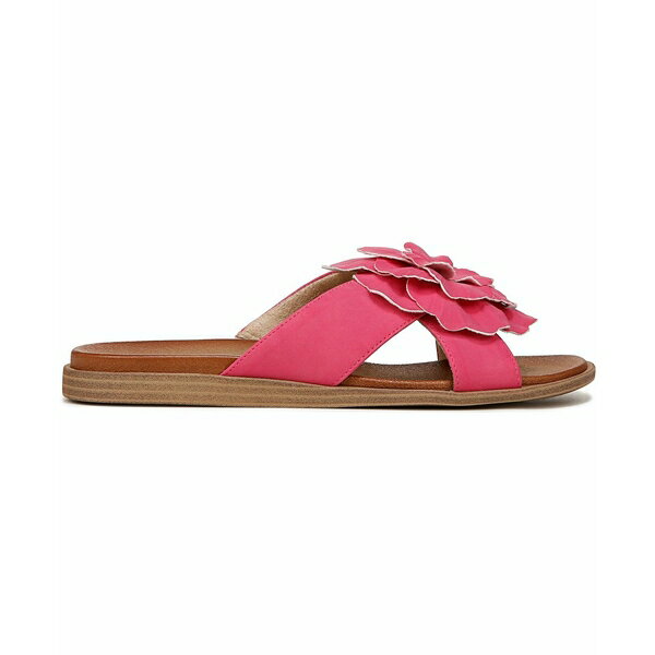 ソウルニュトライザー レディース サンダル シューズ Joyful Slide Sandals Pink Flash Faux Nubuck